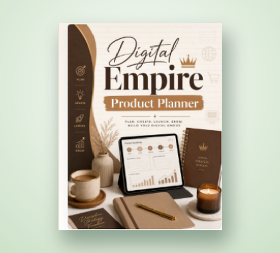 Digital Empire Product Planner cover